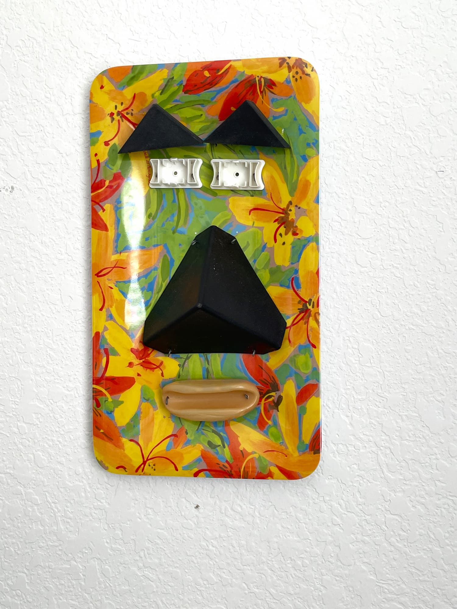 Spirit of the Islands, found plastic assemblage by Lynn Charles Foster